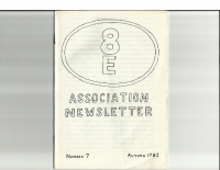 8E Newsletter No 7 Autumn1982